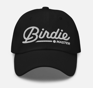หมวกแก๊ปปักลายกอล์ฟ Vintage Common Birdie Master ตลกๆ ปรับได้ 6 แผง ผ้าฝ้ายทวิล ระบายอากาศได้ดี ปีกโค้ง ใส่ได้ทั้งชายหญิง ใช้ได้ทุกฤดู - Product Image 2