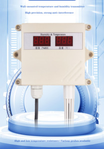 Wall-mounted <b>Temperature</b> and Humidity Industrial High-precision RS485 <b>Temperature</b> and Humidity Meter Sensor - Product Image 2