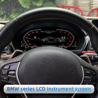 Tableau de Bord Virtuel Numérique LCD Combiné d'Instruments Compteur de Vitesse Écran d'Affichage pour BMW Séries 5/6/7 F01 F02 X3 X4