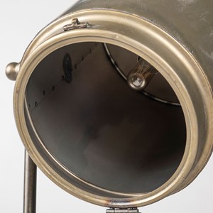 Lampada da terra a LED in oro HMS 61 con Design europeo moderno quadrato in tessuto di Base E27 per camera da letto soggiorno ufficio uso Hotel - Product Image 5