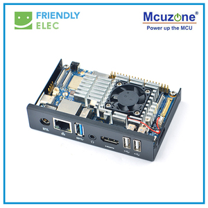 Boîtier en alliage de tôle NanoPC T4 compatible ELEC avec antennes optionnelles pour ordinateur monocarte - Product Image 3