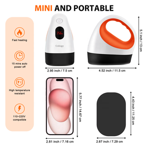 آلة ضغط الحرارة الصغيرة المدمجة من Calogy ، درجة يدوية محمولة لطباعة الشعار على نطاق صغير والتيريتيز بحالة جديدة - Product Image 3