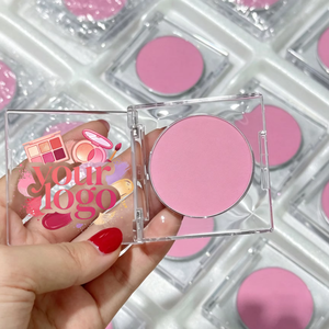 Blush in Polvere Altamente Pigmentato, Basso MOQ, Palette di Blush Rosa, Cosmetici con Etichetta Privata, Fard Vegano a Lunga Durata - Product Image 1