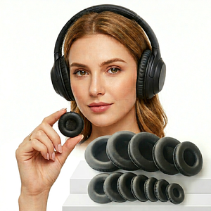 Almohadillas de Repuesto para Auriculares Oem de 50 mm, 55 mm, 70 mm, Almohadillas de Alta Calidad para Auriculares Tune 600 J BL <span class=keywords><strong>T450BT</strong></span> T500BT - Product Image 1