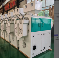 Machine à décortiquer les grains de café JLSM30/60 à double rouleau en fer et conduit d'air, capacité 3-6 T/h, puissance 47 kW pour usage commercial