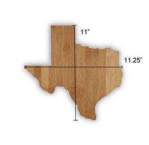 Planche à découper en bambou en forme d'état du Texas planche à découper en bois naturel pour la maison cuisine barbecue cadeau de fête pour le chef et les amoureux texans - Product Image 2