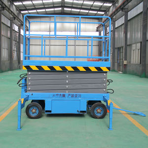 18M 500kg Small <span class=keywords><strong>One</strong></span> <span class=keywords><strong>Man</strong></span> <span class=keywords><strong>Lift</strong></span> <span class=keywords><strong>Man</strong></span> Scissor <span class=keywords><strong>Lift</strong></span> para trabajo aéreo - Product Image 3