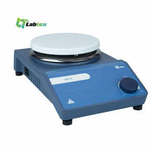 מערבל מגנטי Labtex MS-S עם מנוע <span class=keywords><strong>DC</strong></span> ללא מברשות, 1500 סיבובים לדקה, נפח ערבוב מקסימלי 20 ליטר, פלטה מצופה קרמיקה נירוסטה לערבוב כימיקלים במעבדה - Product Image 1