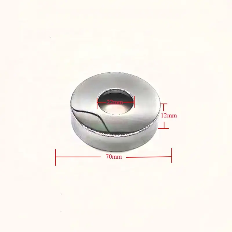 Angle Valve Hole Decoration 70ミリメートル23ミリメートルStainless Steel Round Metal Cold Water Faucet Cover