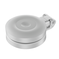 Anneau lumineux LED magnétique rechargeable en ABS de haute qualité, rotatif à 360 degrés, luminosité réglable 2700-7500K
