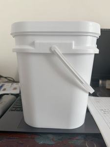 Baril carré <span class=keywords><strong>en</strong></span> plastique de qualité alimentaire de 5 litres avec un bouchon à vis, utilisé pour le stockage des aliments, de l'eau, de la peinture et de l'<span class=keywords><strong>huile</strong></span> - Fabriqué <span class=keywords><strong>en</strong></span> matériau PP - Product Image 2