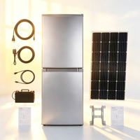 Réfrigérateur solaire portable 12-24V DC pour cuisine, capacité inférieure à 60L, en aluminium, appareil de refroidissement électrique