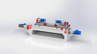 Mesin Pengupas Veneer untuk Produksi Kayu Lapis, Mesin Planer Kayu Otomatis dengan PLC & Gearbox Akurasi Tinggi