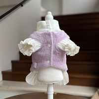 Vêtements pour chiens personnalisés, élégants et respirants, avec nœud, prix d'usine, pour mariage, fête, anniversaire, festival