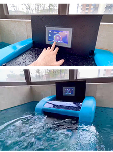 Machine d'entraînement automatique à <span class=keywords><strong>contre</strong></span>-<span class=keywords><strong>courant</strong></span> pour <span class=keywords><strong>piscine</strong></span> en plastique, avec jets pour entraînement sans fin - Product Image 5