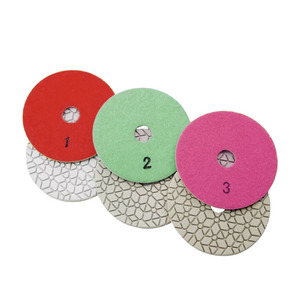 แผ่นขัดเพชร4นิ้วปรับแต่งได้<span class=keywords><strong>3</strong></span>ขั้นแผ่นขัดหินขัดหินอ่อนหินแกรนิตหินขัด - Product Image 1