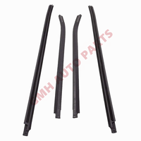 Joint d'étanchéité de moulure de vitre de porte pour Toyota Hilux Vigo MK6, compatible avec Toyota Fortuner 2005-2015