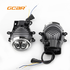 GCAR Vente directe d'usine LED antibrouillard 3 couleurs double laser F5-3S universel 3 "LED double faisceau antibrouillard avec support Ford H11 Plug - Product Image 4