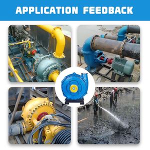 Pompe à sable et à gravier de 4 pouces à haute efficacité pour la dragage de sable et la pompage de boue dans les mines d'or - Vente en gros usine - Product Image 2