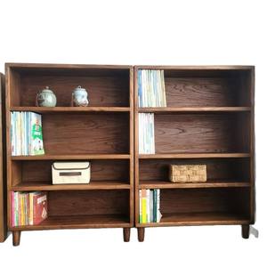 Étagère à livres en bois massif de style chinois, étagère de rangement multi-niveaux pour salon, bureau, vitrine antique - Product Image 5