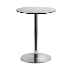 <span class=keywords><strong>Tavolino</strong></span> da Caffè Amywell Ignifugo e Impermeabile, Moderno per Soggiorno, in Laminato Compatto HPL, Rotondo in Legno Monocolore - Product Image 1