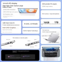 Nouvel ordinateur portable fin et léger tendance N156C/I5-13420/16G/1T SSD avec écran IPS de 14 pouces, Windows 11, haute performance pour Lecoo