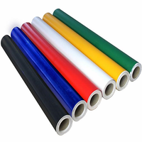 Rollo de vinilo adhesivo de corte gráfico de película de PVC de oro rosa rojo brillante de espejo cromado al por mayor NCF