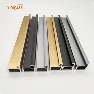 Portes à cadre en aluminium populaires d'amérique du <span class=keywords><strong>nord</strong></span> porte de cuisine cadre en aluminium armoire à vin verre porte à cadre en aluminium - Product Image 4