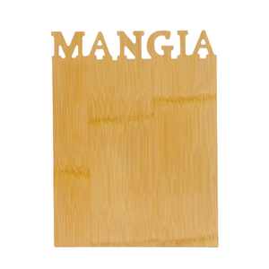 Rectangular Square Engraving Letters Cheese Craft Custom Logo Bamboo Cutting Board Chopping Blocks