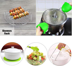 Accesorios para freidora de aire, accesorios para Growise Phillips Cozyna, se adapta a todos los 3.7QT - 5.3QT - 5.8QT - Product Image 4