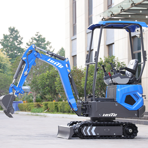 حفارة زاحفة صغيرة جديدة من LEITE بوزن 1.<span class=keywords><strong>2</strong></span> طن مع محرك كوب، محرك معتمد من وكالة حماية البيئة، تحكم بعصا التحكم، ضمان مخصص لمدة سنة، مضخة محرك وتروس - Product Image 3