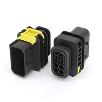 1-1564414-1 Boîtier de connecteur étanche 12 broches AMP/TYCO pour faisceau de câbles automobile de véhicules électriques (VE) - Vente directe usine