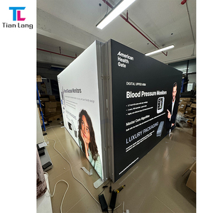 Cajas de luz LED de doble cara independientes Pantallas de marco de tela de tensión SEG para ferias comerciales y eventos de marketing de promoción - Product Image 6
