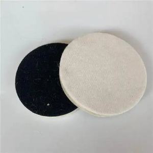 Tampon de polissage et de lustrage pour voiture en laine d'agneau 100 % naturelle OEM DA, taille personnalisable, haute efficacité, compatible avec les meuleuses d'angle - Product Image 4
