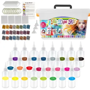 KHY UK Hot Sale Custom 24 Colors Tie-Dye Kit