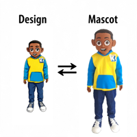 Costume de mascotte personnalisé pour hommes arabes, costume de personnage de dessin animé en peluche pour adulte, costume de mascotte pour garçon, pour la célébration des festivals du Moyen-Orient