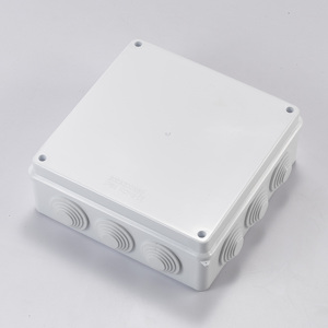 IP65 Plastic Enclosure / ABS Waterproof Electronic Box with rubber plug