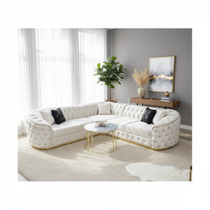Ensemble de canapés d'angle-270*270cm-Nous expédions dans le monde entier-Toutes les couleurs sont possibles. - Product Image 3