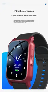 Nouvelle version améliorée <span class=keywords><strong>Montre</strong></span> intelligente pour personnes âgées S5 Localisation GPS <span class=keywords><strong>D</strong></span>étection de chute SOS Surveillance à distance Appel vidéo Répondre aux appels IPS Android - Product Image 5