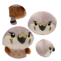 Llavero de Peluche Personalizado de Halcón de 10cm, Colgante para Bolsa con Diseño de Animal, para Parques Temáticos, Tiendas, Fábricas, Personalización Global OEM ODM