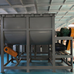 산업용 듀얼 스파이럴 믹서 수평형 건조 모르타르 콘크리트 브리켓 파우더 1000kg 5000kg 2000kg 리본 블렌더 - Product Image 4