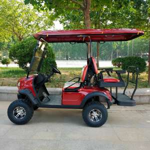 TongCai Ce approuvé 2 + 2 Type 4 sièges chariot de <span class=keywords><strong>golf</strong></span> électrique tout-terrain 48 volts promotionnel bonne qualité <span class=keywords><strong>prix</strong></span> chinois - Product Image 2