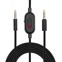 Câble audio G233 de remplacement pour casques de jeu filaires Logitech G433 G Pro G Pro X, cordon auxiliaire compatible avec Xbox One PS4 PS5 PC, 6,6 pieds