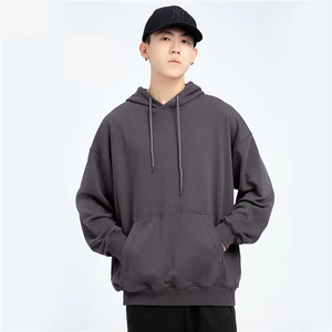 Alta calidad 100% algodón pulóver cálido de gran tamaño al por mayor hombres logotipo personalizado impresión bordado sudaderas con capucha - Product Image 2