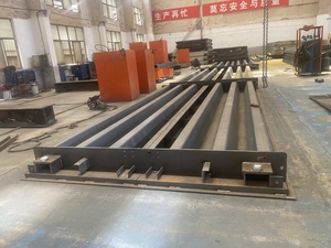 3x18m 60 Tonnen 80 Tonnen 100 Tonnen elektronische Grube und Pitless Weigh bridge Fahrzeug-LKW-Waage Gewicht Brücken waage - Product Image 5