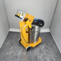 Système de revêtement en poudre métallique KFB&KANGFUBAO KFB-SE606, volume de pulvérisation de 300 à 400 g/min, nouveau pistolet de pulvérisation PLC gratuit intégré