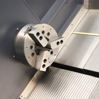 Torno CNC de Cama Inclinada Automático de Alta Resistencia TCK700Y con Torreta Motorizada, Mandril de 12 Pulgadas, Control GSK, Alta Productividad