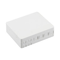 Caja de terminales de panel de fibra FTTH Caja de distribución de escritorio de cable de fibra óptica de 4 puertos FDB