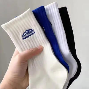 <b>High</b> Quality Custom Logo Manufacturer Cotton Men Women Crew <b>Socks</b> Personalized Design Happy Fun Sports <b>Socks</b> Wholesale - Product Image 3