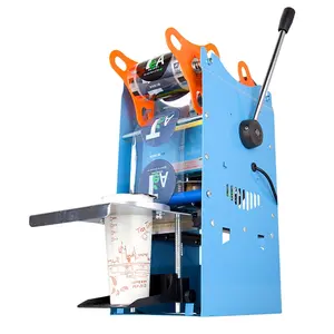 Paper Hand Plastic Cup Sealing Machine Milk Tea Cup Cup Sealer Machine With Low Price